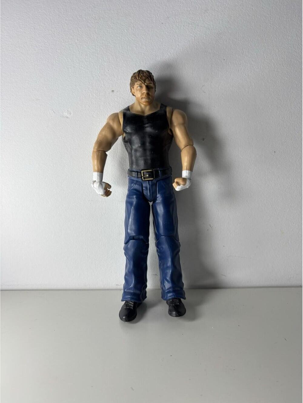 WWE Dean Ambrose Mattel Basic Wrestling Figure Series john moxley shield